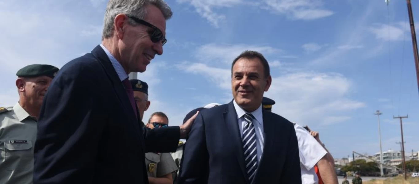 ΥΕΘΑ και Αμερικανός πρεσβευτής στην Αλεξανδρούπολη: «Ούριος άνεμος στην πορεία των ελληνοαμερικανικών σχέσεων»